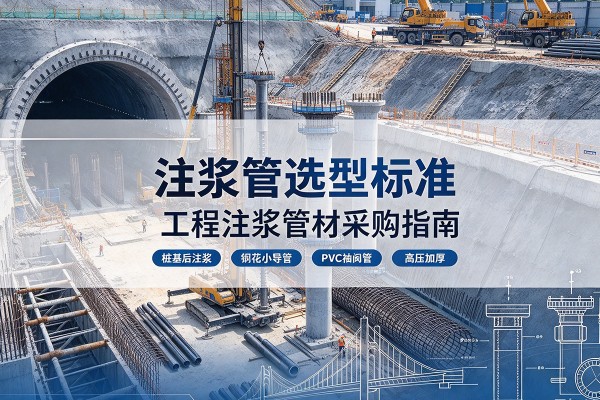 永济注浆管选型标准