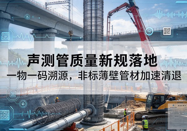 永济声测管质量新规落地，一物一码溯源，非标薄壁管材加速清退