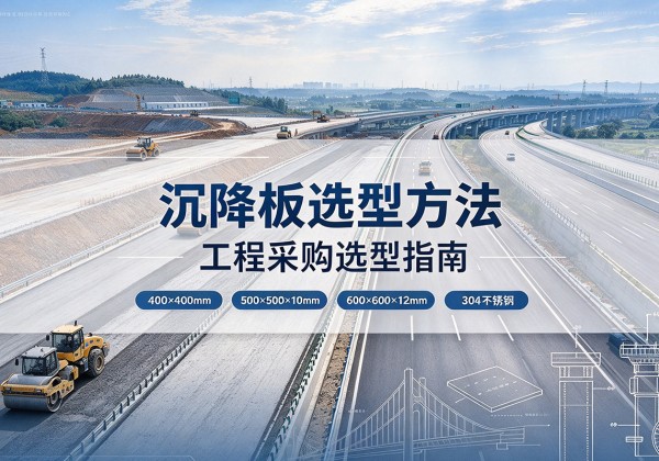 永济沉降板选择方法